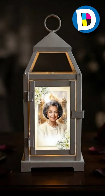 Introducing Our Elegant New Custom Memorial Lantern: Illuminating Metro Detroit Memories
