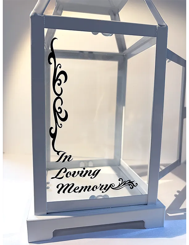 Memorial Lantern side view 